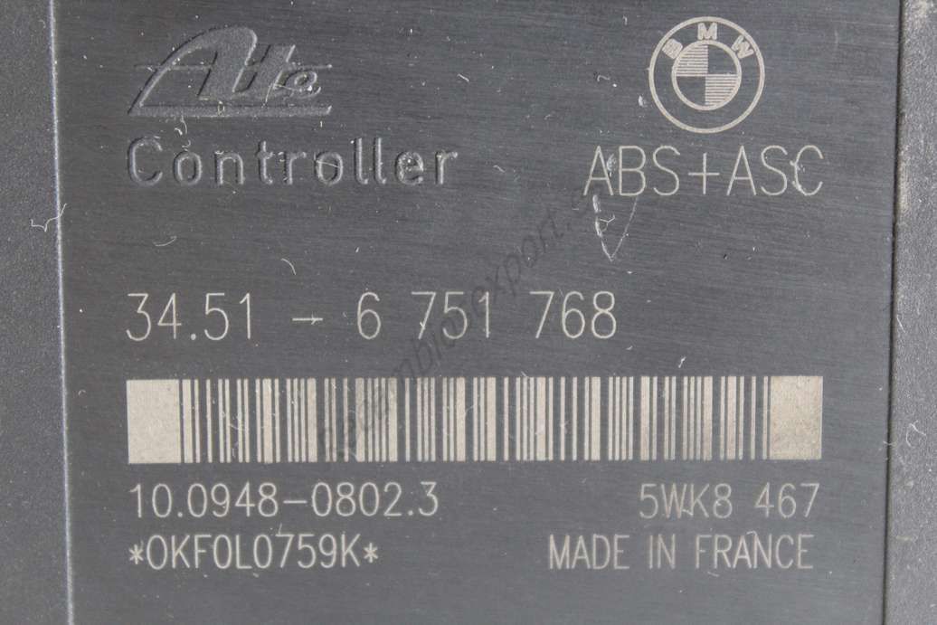 ABS BMW E36 E46 34516751767 34. 51-6 751 767 34516751768 34. 51-6 751 768 10020402544 10. 0204-0254. 4 10094808023 10. 0948-0802. 3 5WK8467 5WK8 467 - Imagen 2