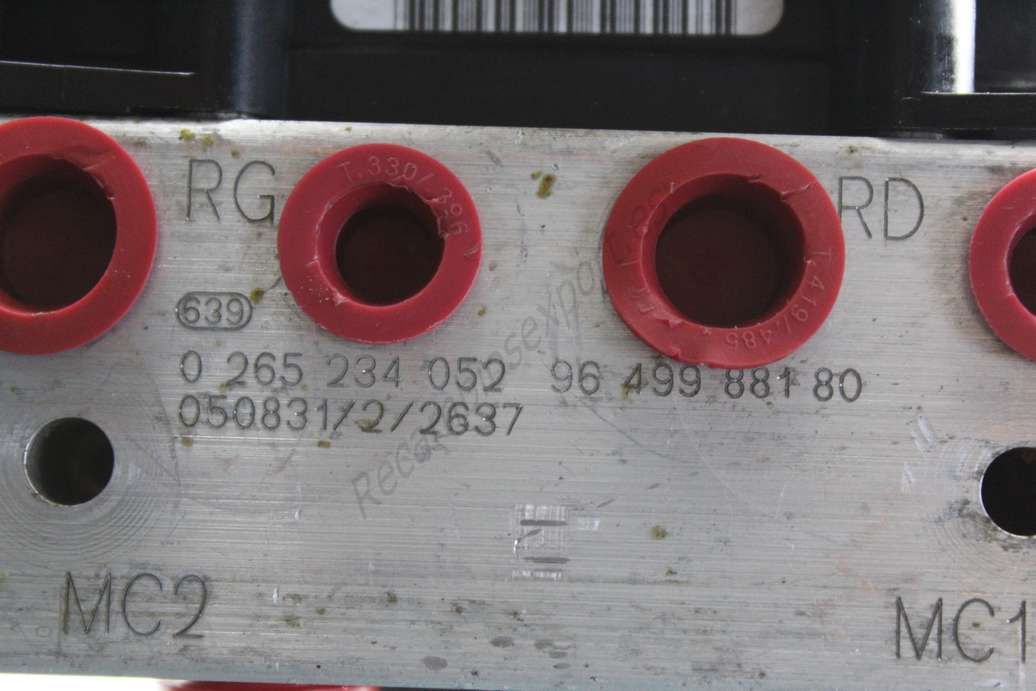 ABS Peugeot Citroen 9649988180 96 499 881 80 9656099380 96 560 993 80 BOSCH 0265234052 0 265 234 052 0265950326 0 265 950 326 - Imagen 4