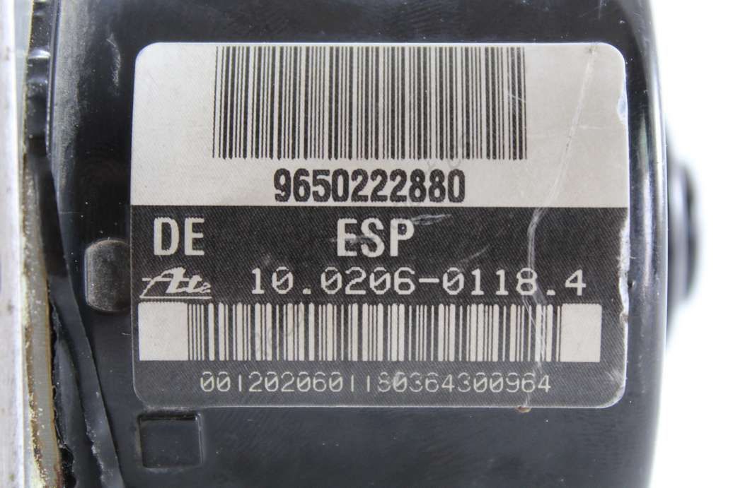 ABS Peugeot Citroen 9650222880 Ate 10020601184 10.0206-0118.4 10096011353 10.0960-1135.3 00008067E0 - Imagen 3
