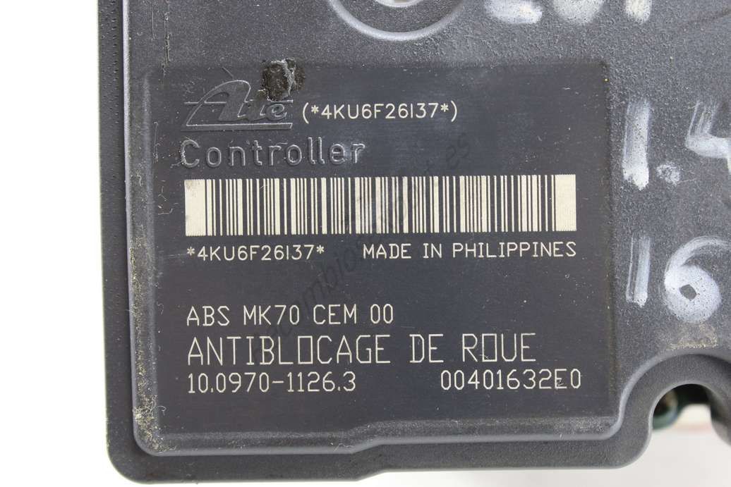 ABS Peugeot Citroen 9662150680 Ate 10020700774 10.0207-0077.4 10097011263 10.0970-1126.3 00401632E0 - Imagen 2