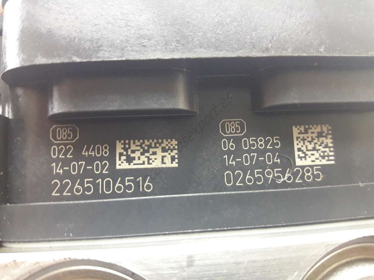 ABS Renault Dacia 476605492RA 47660 5492 R--A 476605492R 2265106516 0265956285 - Imagen 2