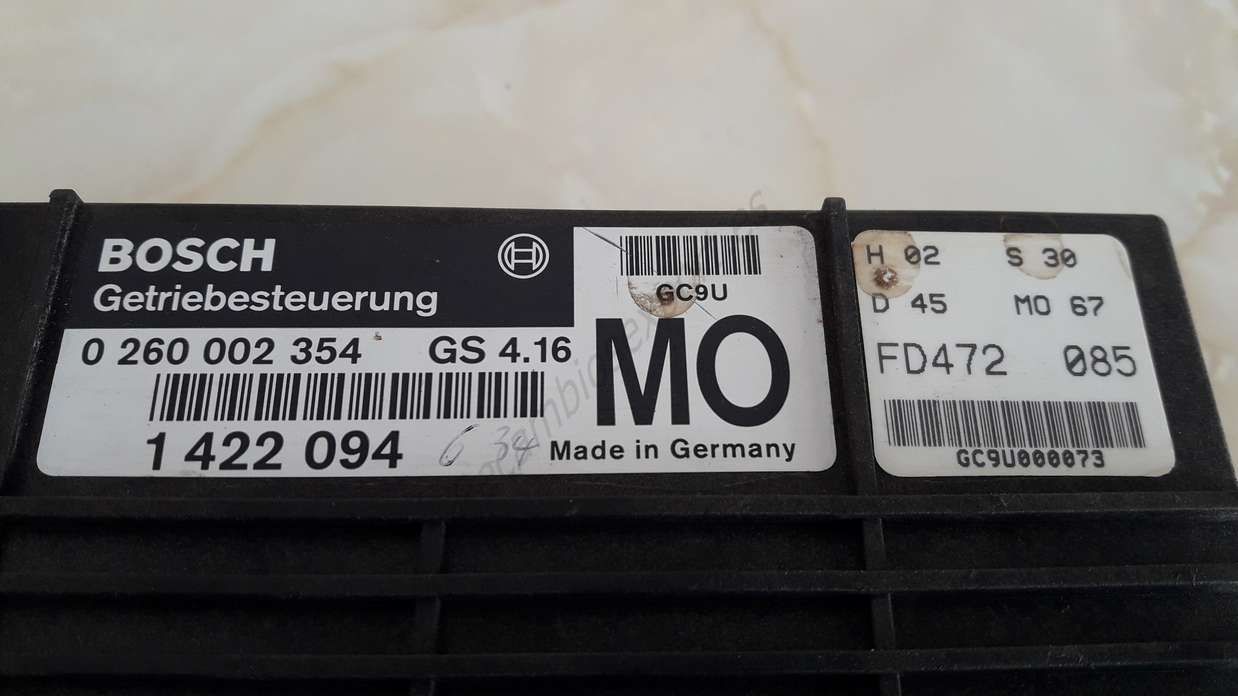 Centralita caja cambio automatico BMW 1422094 1 422 094 BOSCH 0260002354 0 260 002 354 - Imagen 2