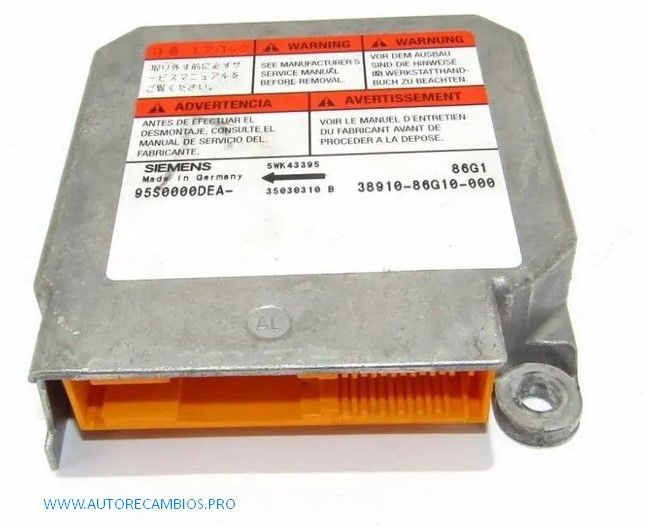 Centralita de airbag Suzuki Ignis 3891086G10000 95S0000DEA