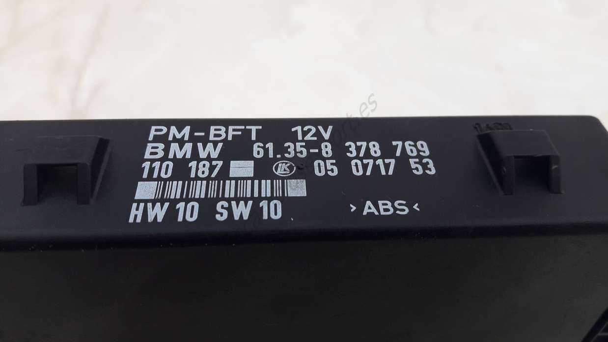 Centralita de puertas BMW E38 E39 61358378769 61.35-8 378 769 LK 05071753 05 0717 53 - Imagen 2