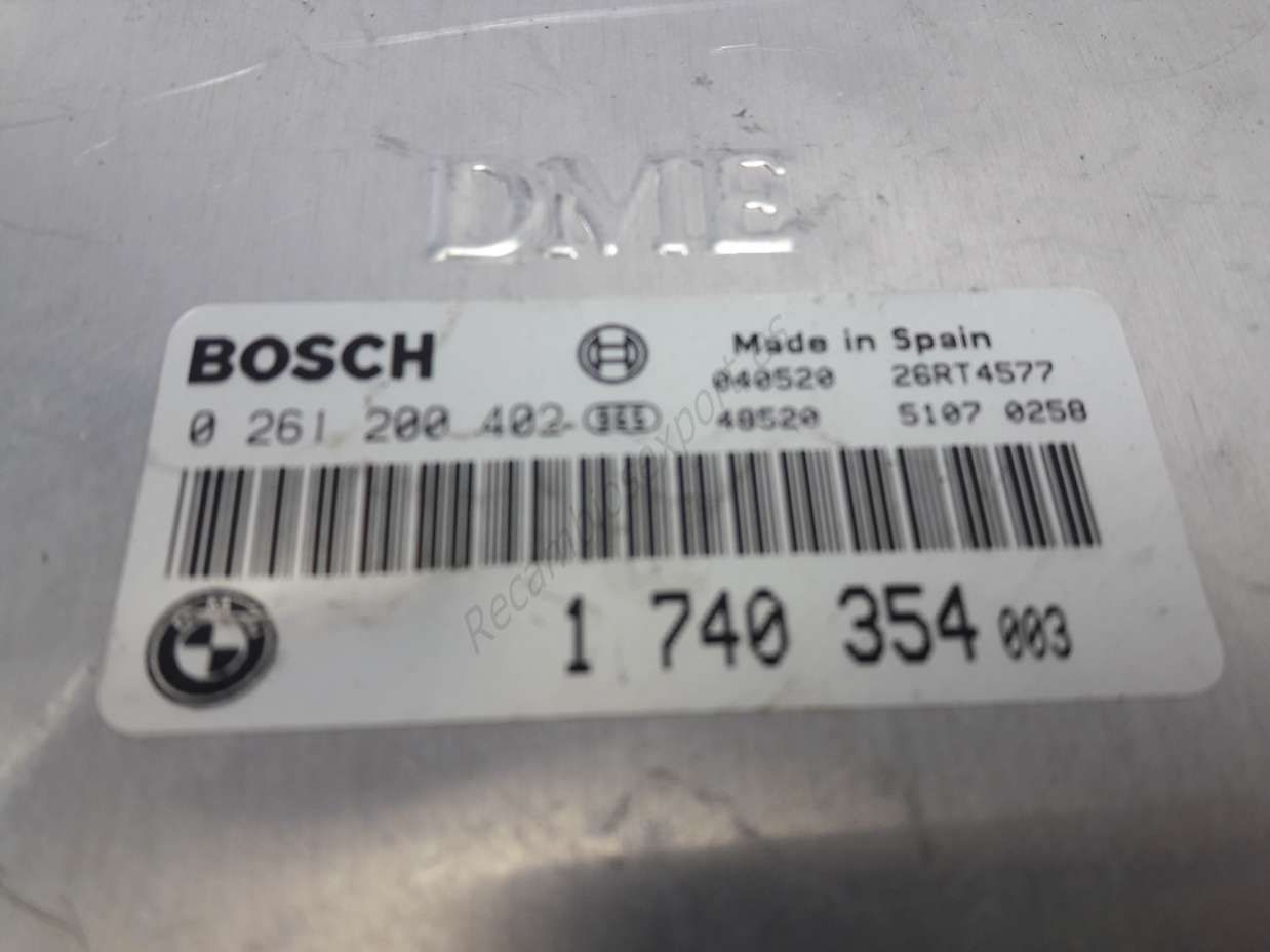 Centralita del motor BMW 0 261 200 402 0261200402 1 740 354 003 1740354003 - Imagen 2