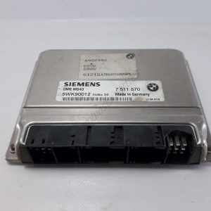 Centralita del motor BMW 7511570 7 511 570 SIEMENS DME MS43 5WK90012 INDEX 04