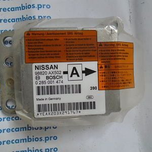 CENTRALITA AIRBAG NISSAN MICRA 98820AX502 0285001474