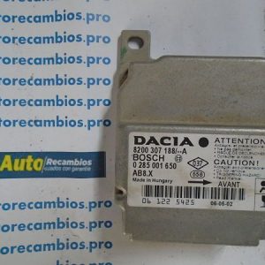 CENTRALITA AIRBAG DACIA 8200307188A 0285001650