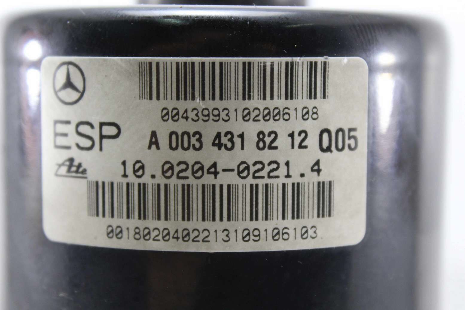 ABS Mercedes W202 A0034318212 Q05 A 003 431 82 12 A2025454732 10020402214 10.0204-0221.4 10020402214 10020804682 10.0208-0468.2 10094715123 10.0947-1512.3 - Imagen 2
