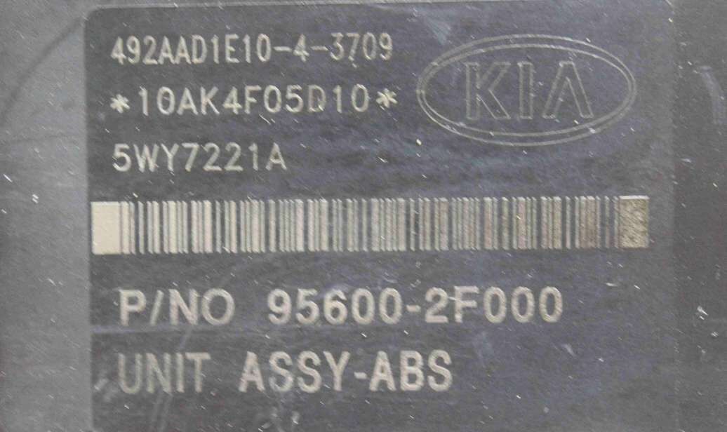 Modulo ABS Kia Cerato 589202F000 58920-2F000 BH60104900 956002F000 95600-2F000 Siemens 5WY7221A - Imagen 3