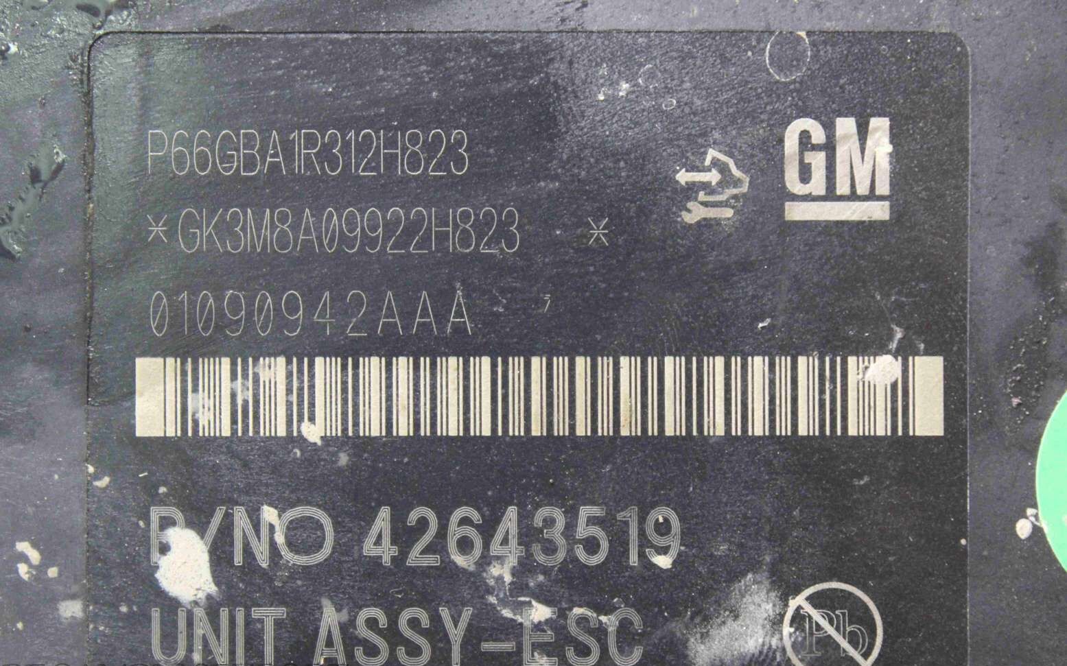 ABS Opel Moka 688250455 42643519 01090942AAA GSUV ESC B6L - Imagen 3