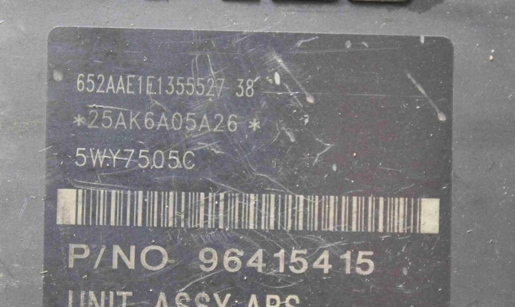 Modulo ABS Chevrolet Rezzo Tacuma 96415415UM 96415415 UM 96 415 415 UM Siemens 5WY7505C - Imagen 3
