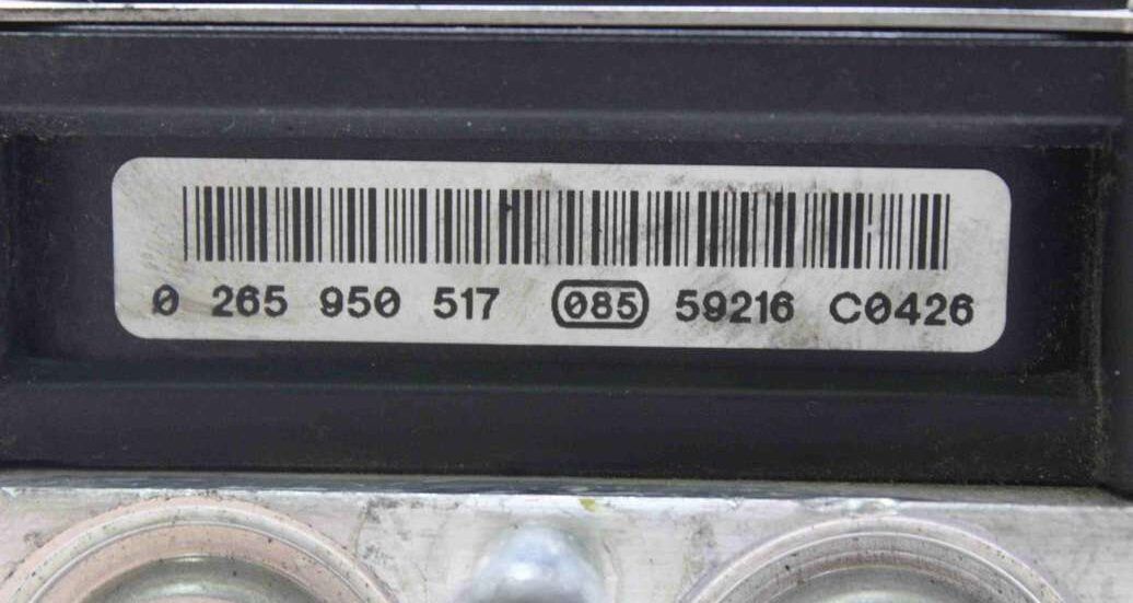 Modulo ABS Citroen C4 9649988180 96 499 881 80 9658299180 96 582 99 180 Bosch 0265234395 0 265 234 395 0265950517 0 265 950 517 - Imagen 3