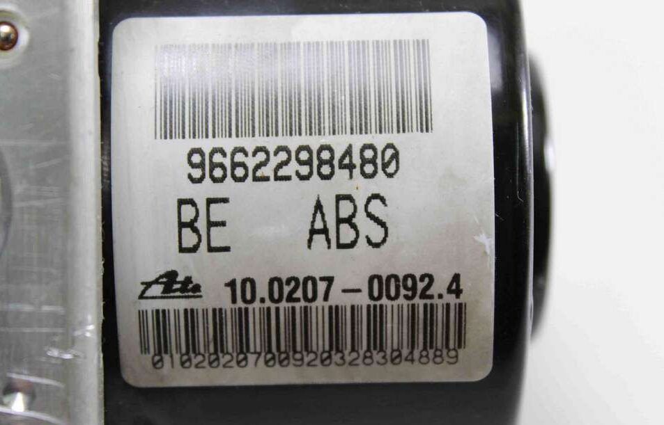 Modulo ABS Peugeot 207 Citroen C2 C3 9662298480 ATE 10020700924 10.0207-0092.4 10097011443 10.0970-1144.3 00404858E0 - Imagen 2