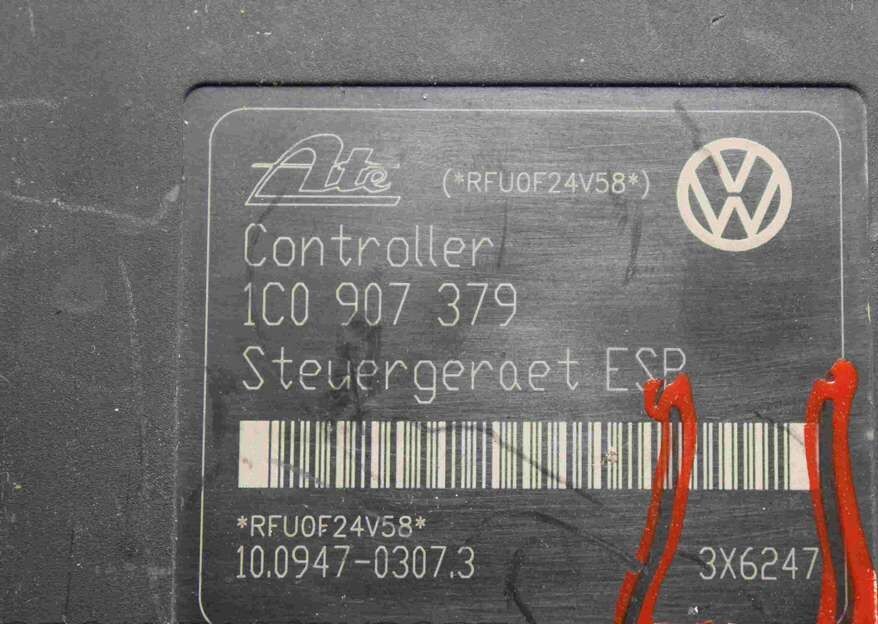 Modulo ABS VW Skoda Seat 6X0614517 6X0 614 517 ATE 10020402224 10.0204-0222.4 10094703073 10.0947-0307.3 1C0907379 1C0 907 379 - Imagen 3