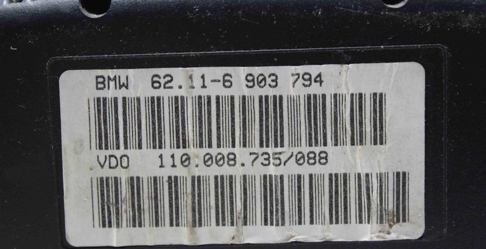 Cuadro de instrumentos BMW E39 62116903794 62.11-6 903 794 VDO 110008735088 110.008.735/088 - Imagen 3
