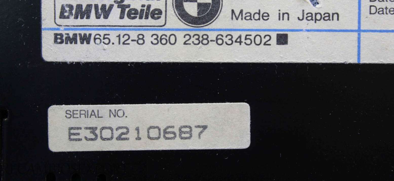 Modulo amplificador BMW E34 65128360238 65.12-8 360 238 634502 - Imagen 2