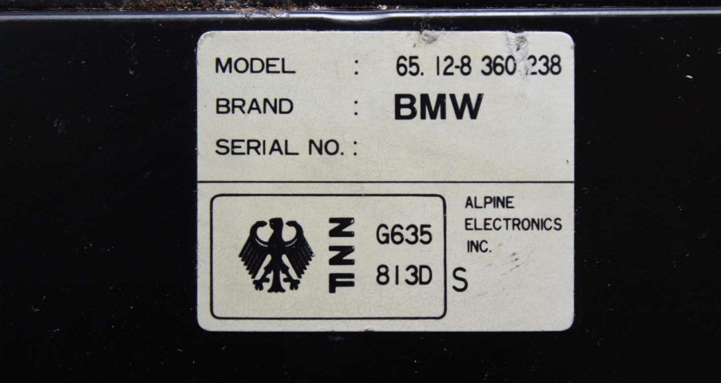 Modulo amplificador BMW E34 65128360238 65.12-8 360 238 634502 - Imagen 3