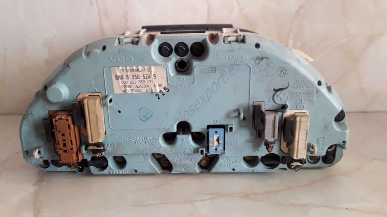 Kombiinstrument BMW E32 62118350530 621 1-8 350 530 83505249 8 350 524 9 - Imagen 4