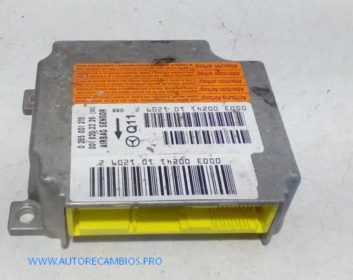 Centralita de airbag Mercedes W220 001820222600 Bosch 0285001215
