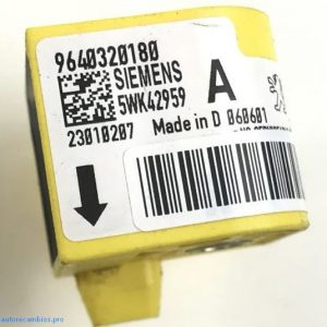 SENSOR DE IMPACTO DEL AIRBAG PEUGEOT 9640320180 23010207