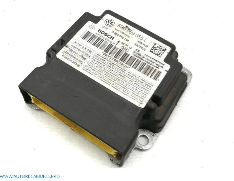 CENTRALITA AIRBAG VOLKSWAGEN POLO 6R0959655L 0285010794,6R0 959 655 L, 6R0959655L