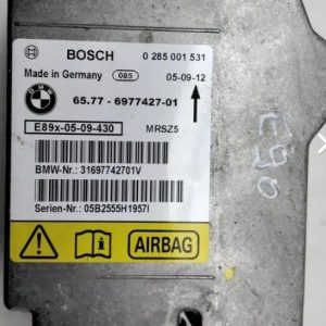 CENTRALITA AIRBAG BMW E87 6577697742701 65.77-6977427-01 BOSCH 0 285 001 531 0285001531
