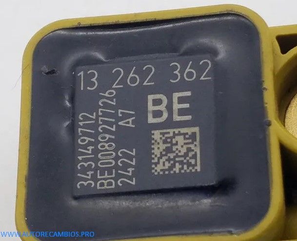 Sensor Impactos 13262362, 343149712, BE008927726 OPEL CORSA D
