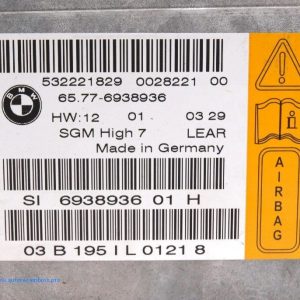 Centralita de airbag BMW  65776938936 