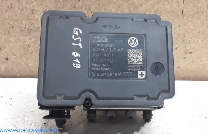 SKODA OCTAVIA MK2 (1Z) BOMBA DE ABS 1K0907379AP 1K0614517BK