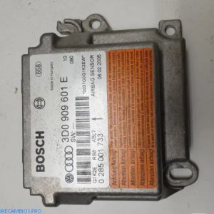 VOLKSWAGEN PHAETON UNIDAD DE CONTROL/MÓDULO DEL AIRBAG 3D0909601E 0285001733