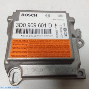 VOLKSWAGEN PHAETON UNIDAD DE CONTROL/MÓDULO DEL AIRBAG 3D0909601D 0285001472 KBD4058068