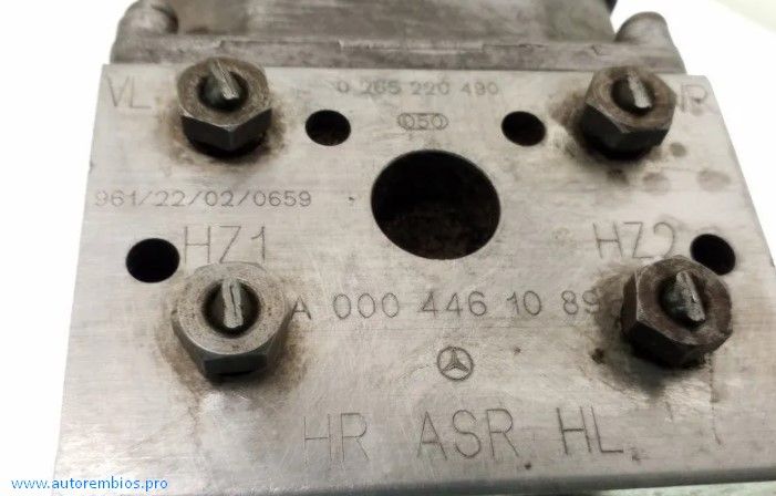 MERCEDES-BENZ VITO VIANO W638 BOMBA DE ABS 0273004310 A0004461089 0265220490 - Imagen 2