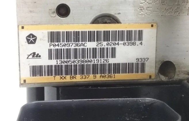 ABS Chrysler Neon P04509736AF 05269918AGA 05269918AG A 25094602163 - Imagen 3