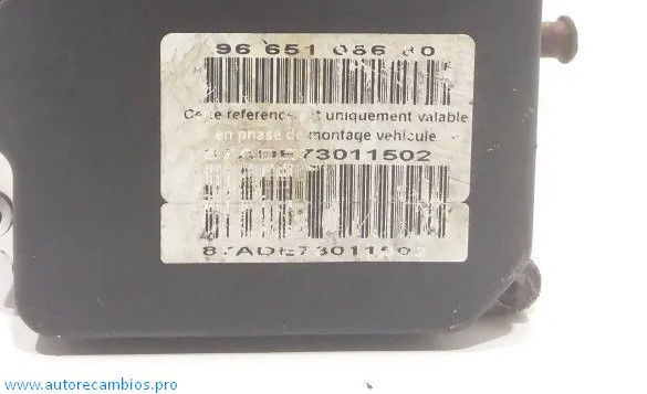 ABS CITROEN C4 BERLINA Exclusive 0265950962, 0265230289, 9665106680 - Imagen 2