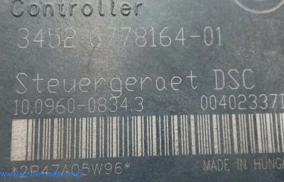 ABS BMW SERIE 1 3452677816401, 10096008343, 3451677816301