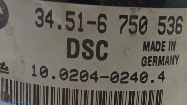 Modulo ABS BMW E36 E46 Z3 34516750536 10020402404 10094708053 DSC3-ES