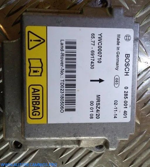 CENTRALITA AIRBAG LAND ROVER RANGE ROVER YWC000710, 0285001401