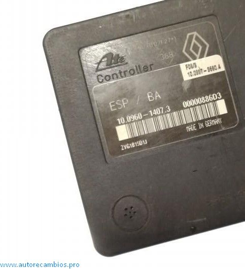 ABS 8200001333C 00000886D3 Renault Laguna 10096014073 10020600064 - Imagen 2