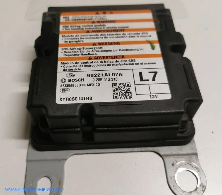 SUBARU OUTBACK CENTRALITA AIRBAG 98221AL07A, 0285013216