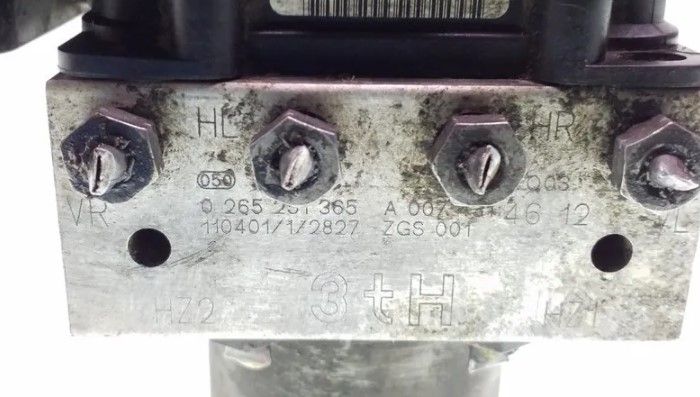 MERCEDES-BENZ SPRINTER W906 BOMBA DE ABS A0074314612 0265251365 0265951520 - Imagen 2