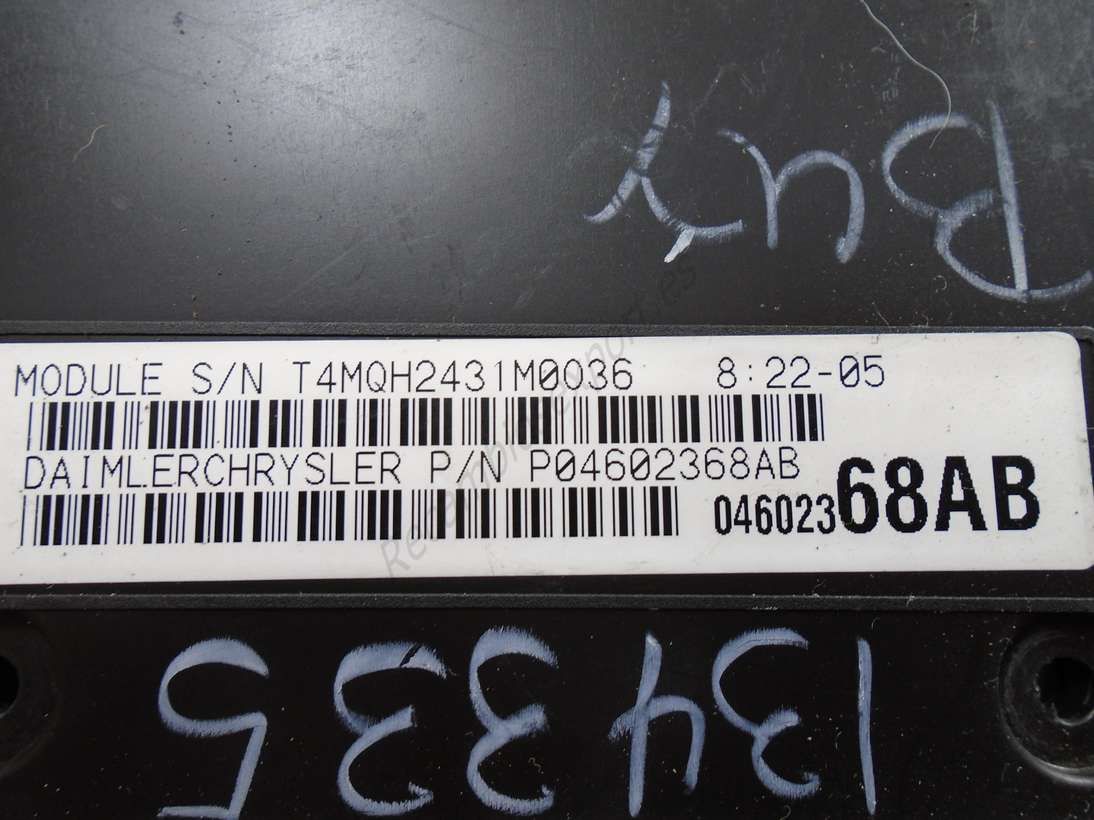 BSI Caja de fusibles Modulo Chrysler Sebring P04602368AB 04602368AB P04602415AC - Imagen 3
