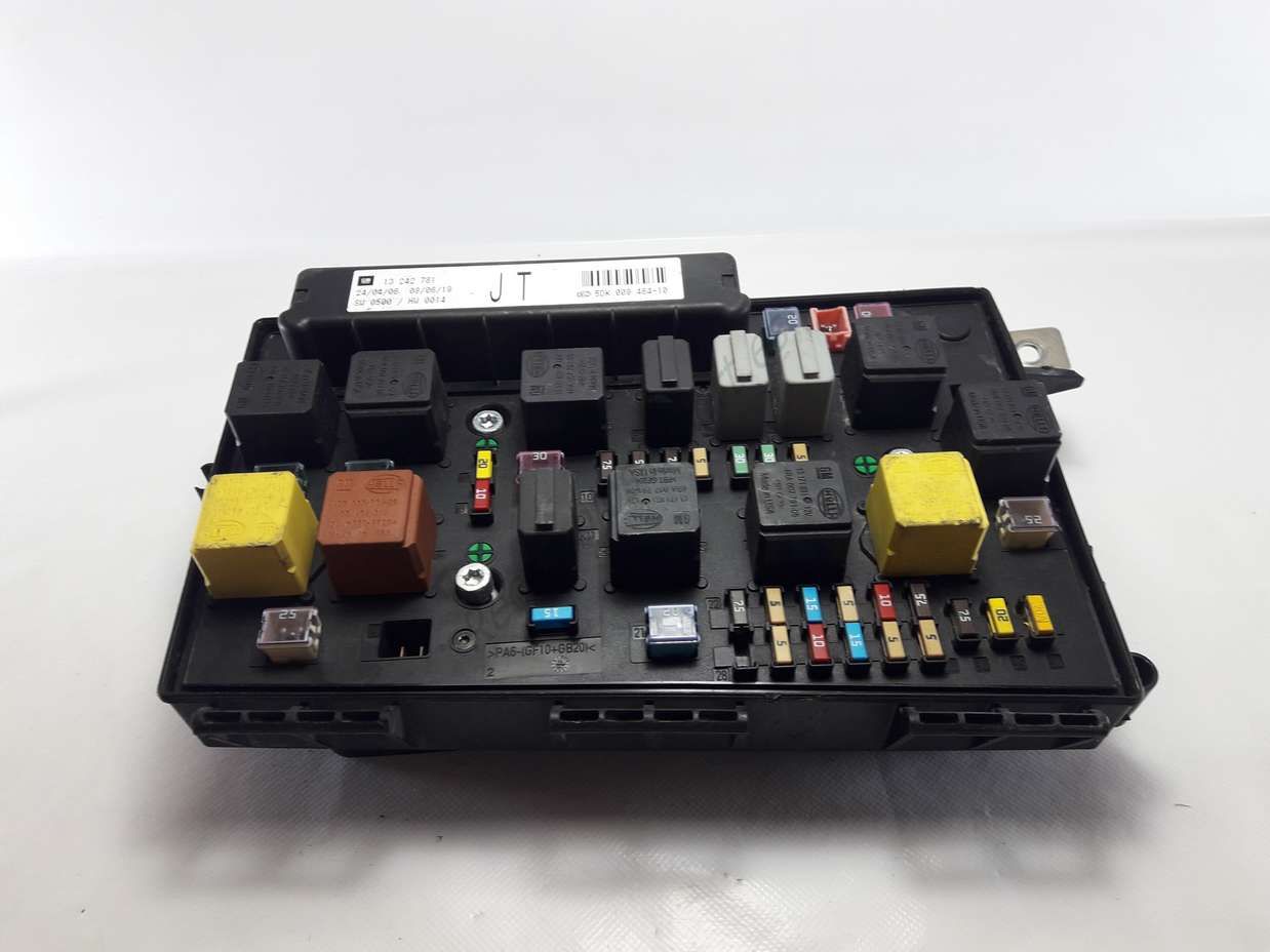 BSI Caja de fusibles OPEL ASTRA H 13242781 JT 13242781JT 5DK 009 464-10 5DK 009 464 10 5DK00946410