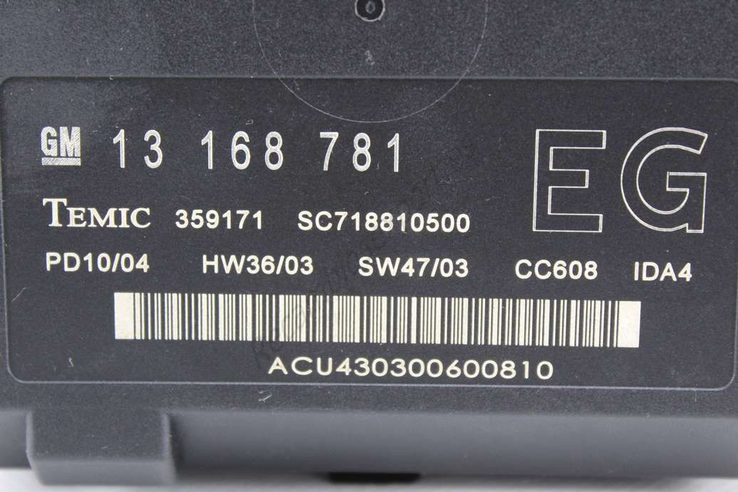 BSI Caja de fusibles Opel Vectra C 13168781 13 168 781 GM TEMIC 359171 SC718810500 - Imagen 2