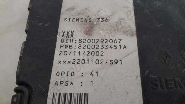 Caja de fusibles Renault Megane 8200292067 8200233451A S118400200H - Imagen 3