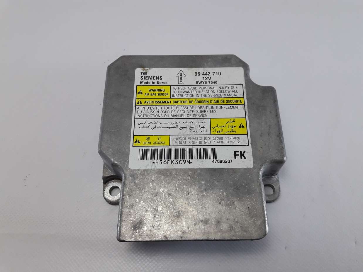 Centralita Airbag Chevrolet Aveo 96442710 96 442 710 SIEMENS 5WY67040 5WY6 7040