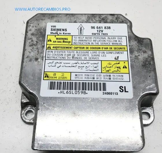Centralita Airbag Chevrolet Epica 96641838 SIEMENS 5WY67023