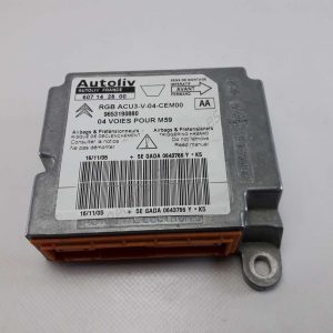 Centralita de airbag Citroen Berlingo 9653190880 AA Autoliv 607142800 607 14 28 00
