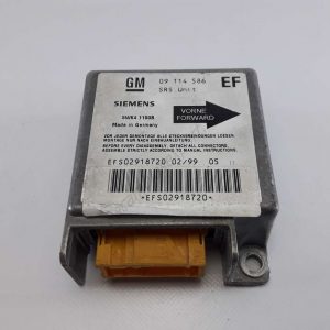 Centralita Opel Tigra GM 09 114 586 EF 09114586EF 09114586 SIEMENS 5WK4 1150B 5WK41150B
