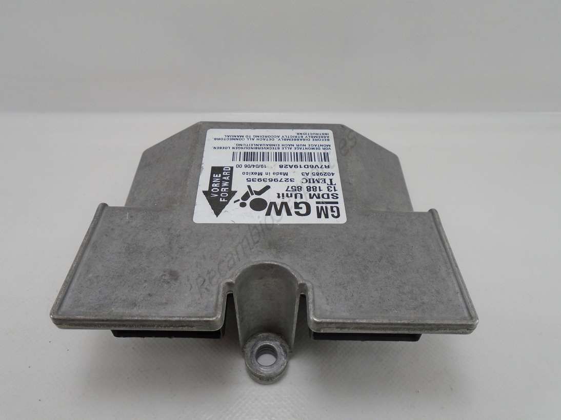 Centralita airbag Opel Astra 13188857 13 188 857 Temik GM 327963935